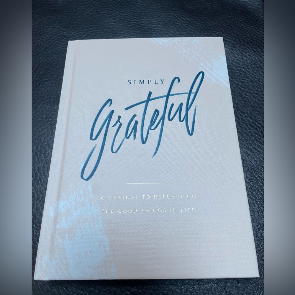 Simply Grateful Journal NWT Green Inspired